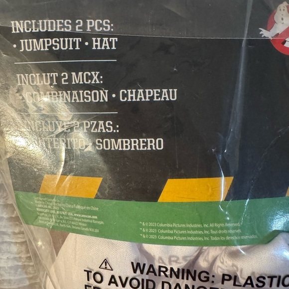 Halloween Costume Infant Ghostbuster - Picture 3 of 3